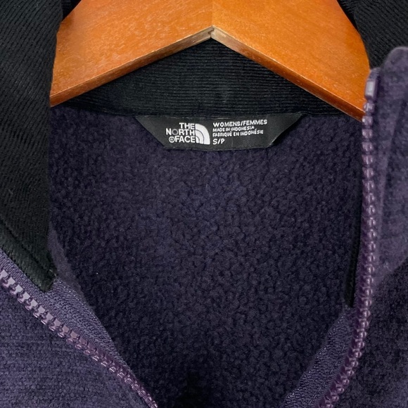 The North Face Space Dye Purple Full Zip Jacket - Picture 3 of 6